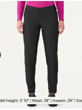 Shredly All Time Zipper Snap Mid-Rise Bike Pants